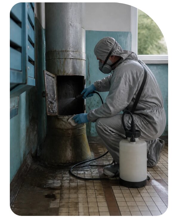 Очистка мусоропровода в Назрани по цене от 5136 р. | Сенат-Нзр